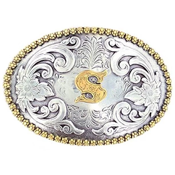 S INITIAL BUCKLE 3 S INITIAL BUCKLE