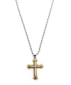 Layered Cross Necklace