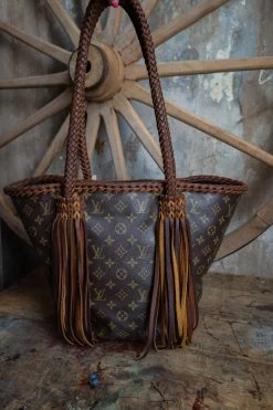 LEATHER AND VODKA SHOPPING SAC CHOCOLATE BAG 12 LEATHER AND VODKA SHOPPING SAC CHOCOLATE BAG -Western Fashion 0D6A0056