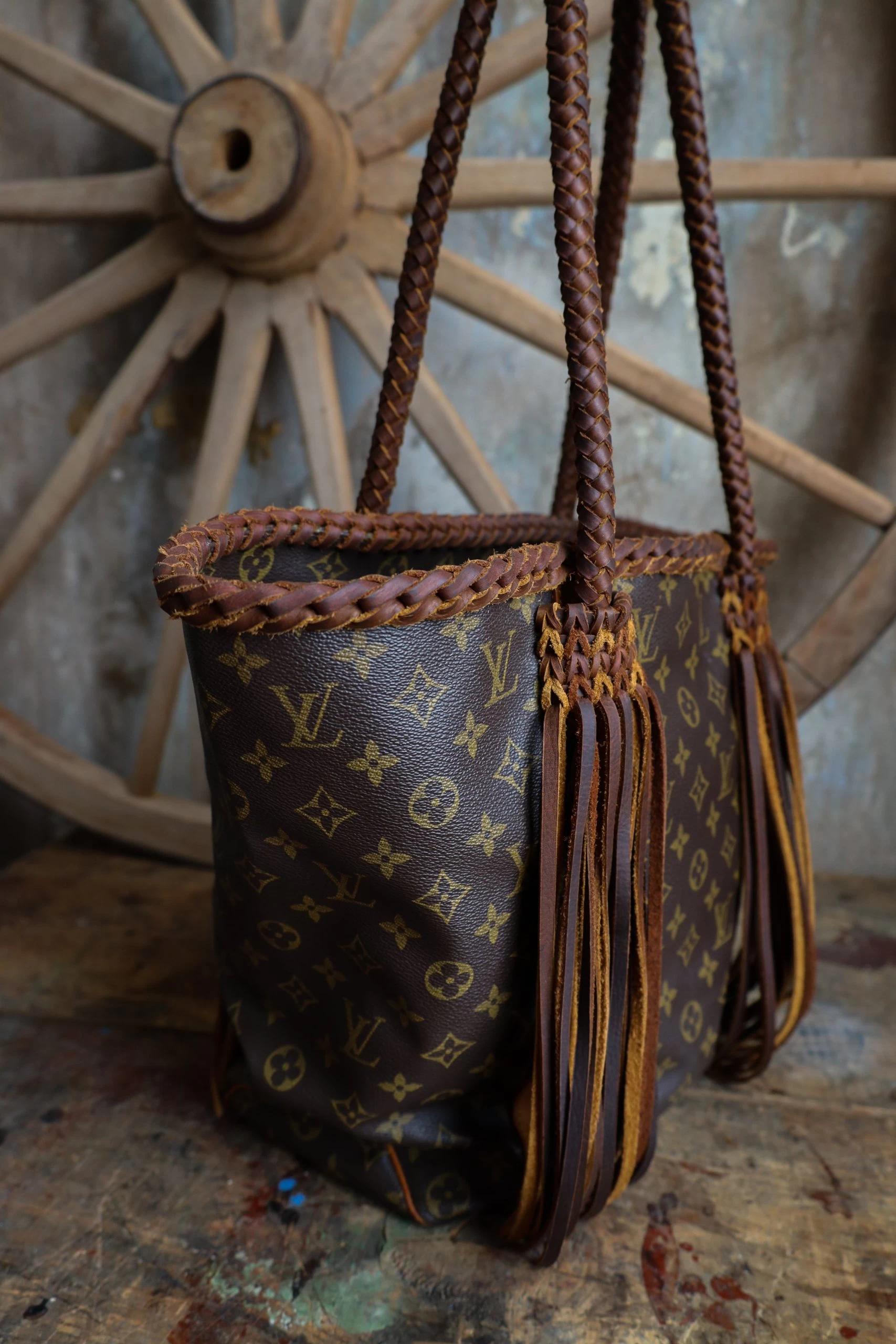 LEATHER AND VODKA SHOPPING SAC CHOCOLATE BAG 4 LEATHER AND VODKA SHOPPING SAC CHOCOLATE BAG - Image 2