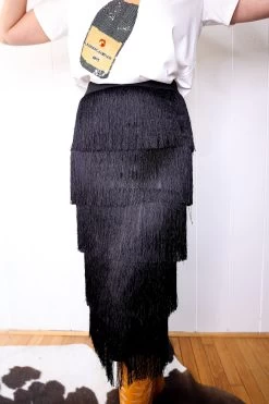 BEULAHSTYLE FRINGE SKIRT -Western Fashion 0D6A0152
