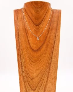 16" Sterling Silver FU Necklace -Western Fashion 0D6A1814