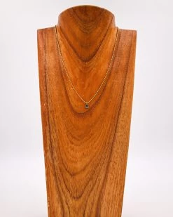 18" Gold FU Necklace -Western Fashion 0D6A1826