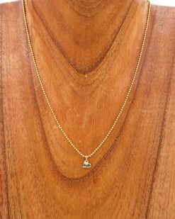 18" Gold FU Necklace