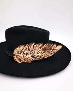 CASEY CURTIS DESPERADO LEATHER FEATHER HATBAND -Western Fashion 0D6A6659 57d13005 02a8 487e aea7 175bf795d1c6