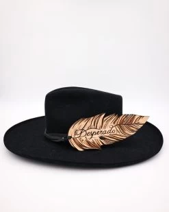 CASEY CURTIS DESPERADO LEATHER FEATHER HATBAND -Western Fashion 0D6A6660 75ccc444 4dd6 4621 8190 72fc7fd7b005