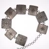 RANCH ANGEL WOMEN'S SQUARE CONCHO CHAIN BELT -Western Fashion 0D6A7024