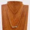 RICHARD SCHMIDT HAMMERED BAR NECKLACE -Western Fashion 0D6A7226