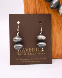 EXTRA LARGE BEADS WITH NAVAJO PEARL EARRING AND NECKLACE SET 40" XL BDS/NAVPS -Western Fashion 0D6A8028 76d386e5 ee50 49a8 8118 9003376392aa