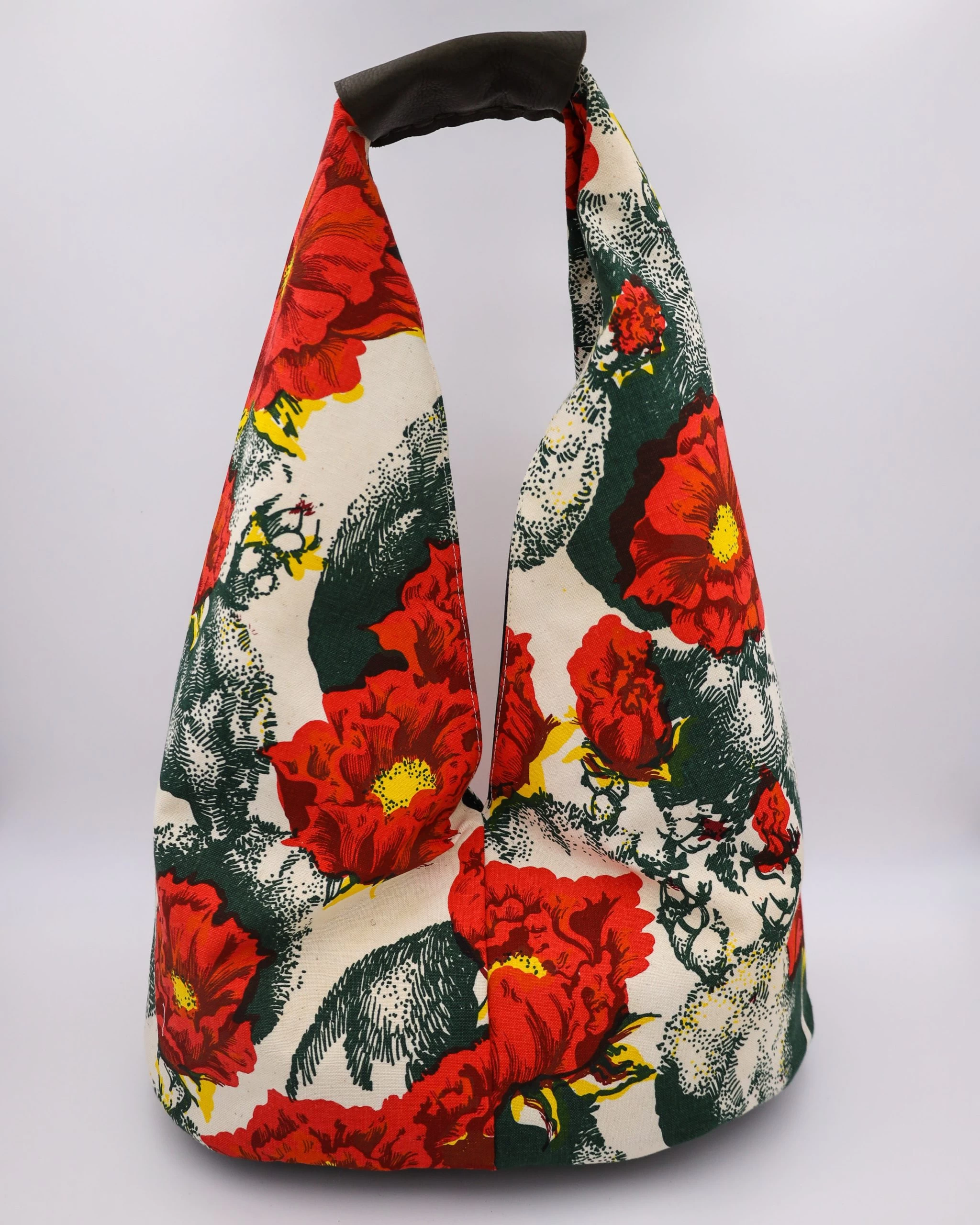 TOTEM SALVAGED RED CACTUS HOBO BAG 3 TOTEM SALVAGED RED CACTUS HOBO BAG