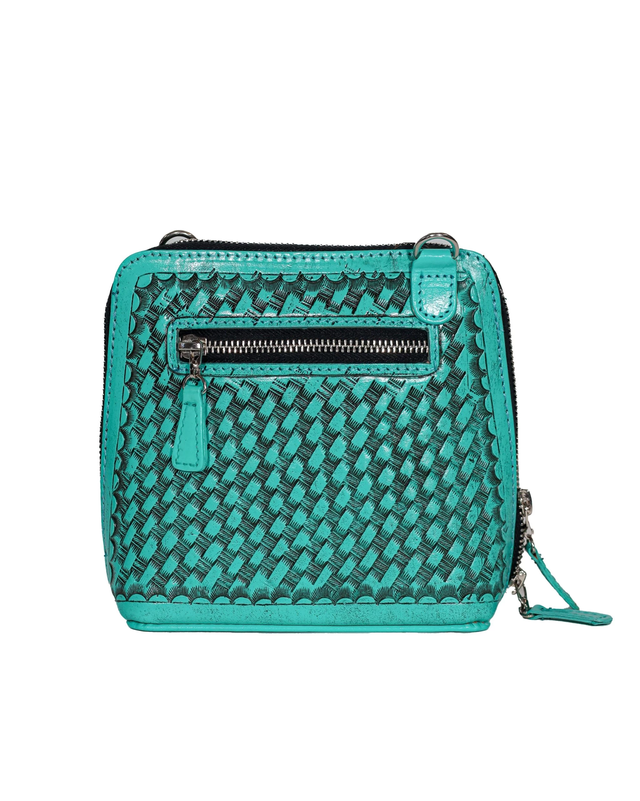 QUE CHULA CATALINA CHICA TURQUOISE PURSE 5 QUE CHULA CATALINA CHICA TURQUOISE PURSE - Image 3