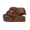 Vogt Skived Leaf Belt In Saddle -Western Fashion 100 041 118