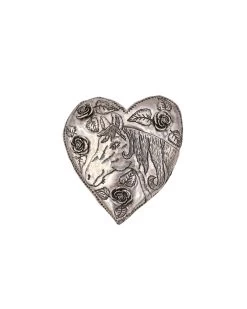 MARGARET SULLIVAN WOMEN'S HEART AND HORSE SCARF SLIDE -Western Fashion 105 21092384 e2ba 4869 9c9e 0733995d14d9