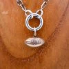 LOVE TOKENS FOOTBALL CHARM BRONZE PENDANT -Western Fashion 108 a2ac7e8f 7092 43e0 9460 f446bc922f75