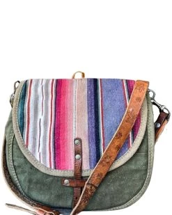 TOTEM MESSENGER LAVENDER SERAPE BAG