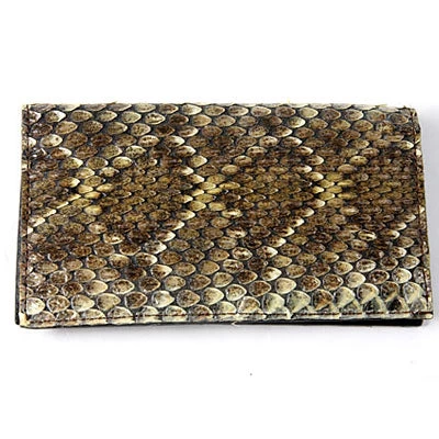 Randal's Wildlife Creations Rattlesnake Wallet/Checkbook 3 Randal's Wildlife Creations Rattlesnake Wallet/Checkbook