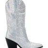AZALEA WANG BOOSTS-WHITE RHINESTONE BOOT -Western Fashion 111 ea47aa63 fb2f 42ea 9f5a 60f229b35e54