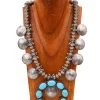 LARGE TURQUOISE NAJA & COINS NECKLACE -Western Fashion 123 3b88bcd1 c856 4408 b2fb 58e49bf7bd79
