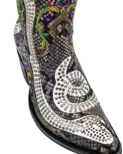 OLD GRINGO WOMEN'S MULTI SNAKE BOOTIE -Western Fashion 136 1c8067f8 d487 4f54 86f0 2c877cc81fdb