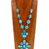 LARGE TURQUOISE STAR CROSS NECKLACE -Western Fashion 13 51670bd3 fa71 4dfd 8f3e 665396aad068