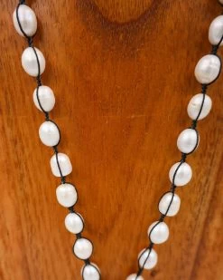 LOVE TOKENS NAJA AND TURQUOISE WITH WHITE RICE PEARL NECKLACE -Western Fashion 145 274d7849 287f 4099 a730 9445ff2c0695