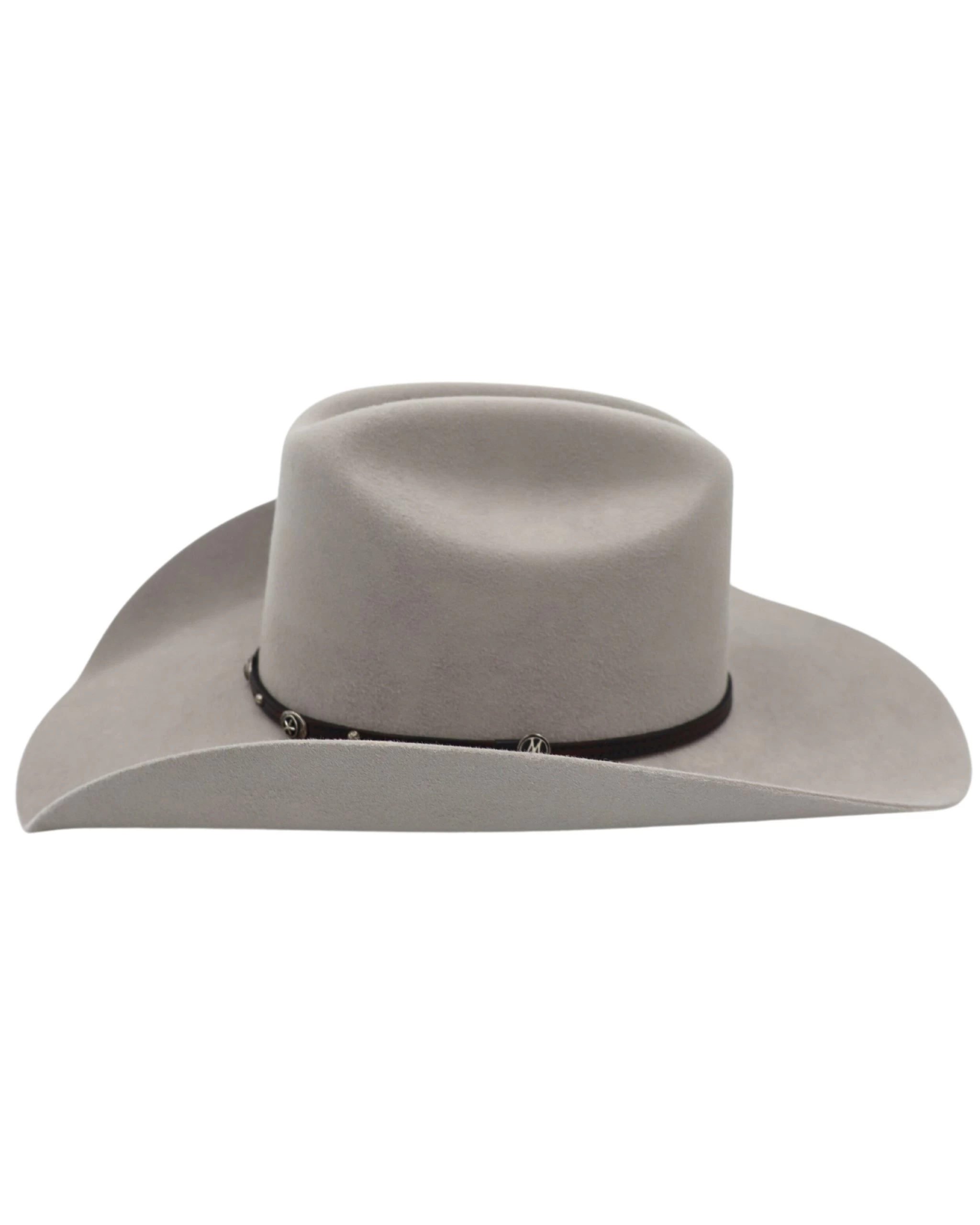 MAVERICK FINE WESTERN WEAR PLATINUM DROVER HAT 4 MAVERICK FINE WESTERN WEAR PLATINUM DROVER HAT - Image 2