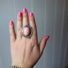NAVAJO QUEEN PINK CONCH OVAL ROPE RING- SIZE 6.5 1 NAVAJO QUEEN PINK CONCH OVAL ROPE RING- SIZE 6.5 -Western Fashion 155 41c61cca 7da3 4807 a0d8 9cd6aac82954