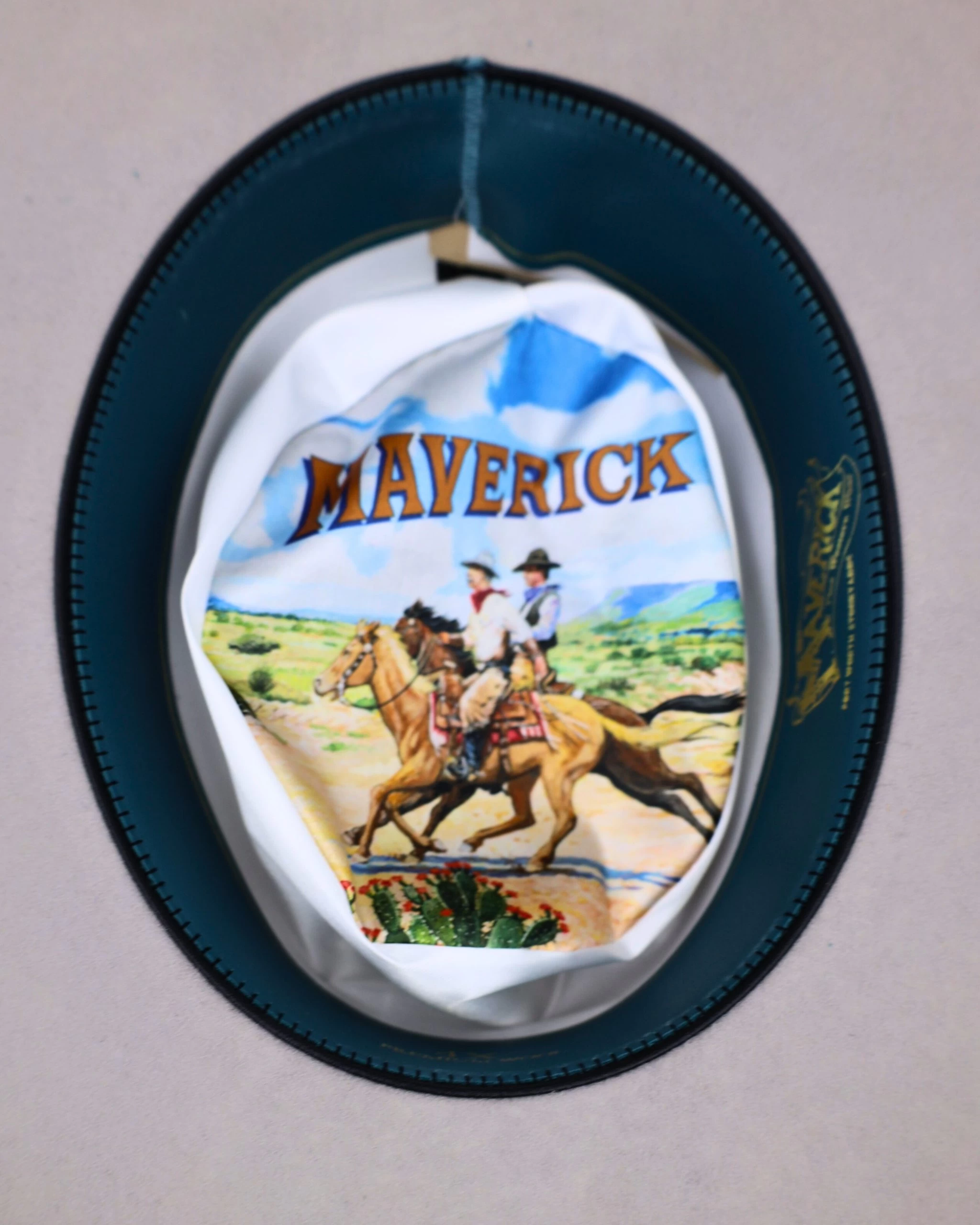 MAVERICK FINE WESTERN WEAR PLATINUM DROVER HAT 7 MAVERICK FINE WESTERN WEAR PLATINUM DROVER HAT - Image 5