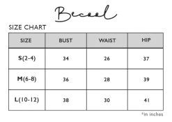 BE COOL TENCEL SHORTS WITH DRAWSTRING -Western Fashion 1614625842320 becool.sizechart 1