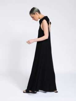 SMF LINEN MAXI DRESS -Western Fashion 1676298036 1b654527a3eed9314227bbc961f52bf1