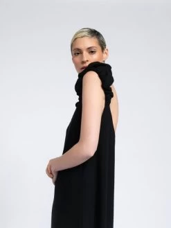 SMF LINEN MAXI DRESS -Western Fashion 1676298037 2c143a9c9e7c1db1009d86589447af84