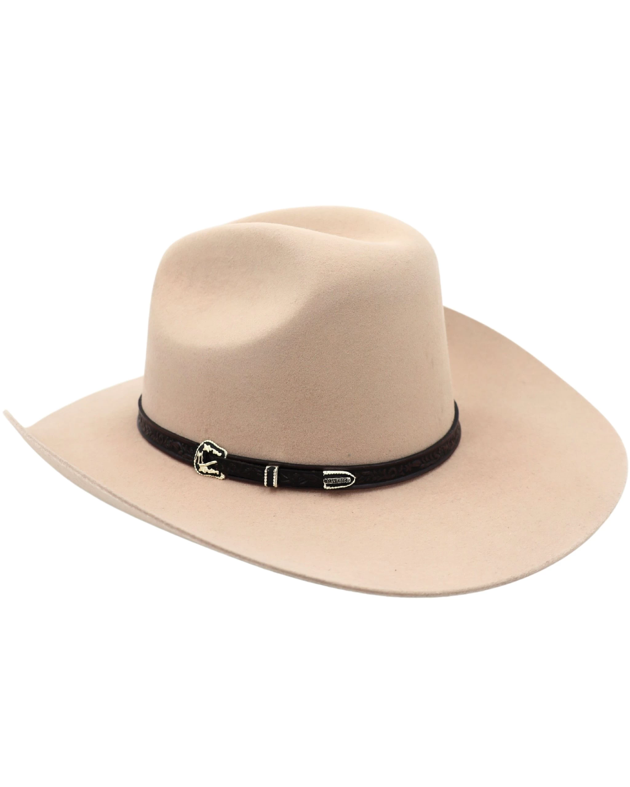 MAVERICK FINE WESTERN WEAR SILVERBELLY HEATHER HAT 9 MAVERICK FINE WESTERN WEAR SILVERBELLY HEATHER HAT - Image 8
