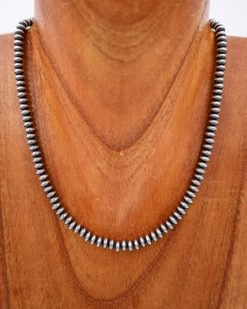 18" NAVAJO PEARL SAUCERS NECKLACE -Western Fashion 169 2d138a0b 2593 4aae 830f d55b35384f6f
