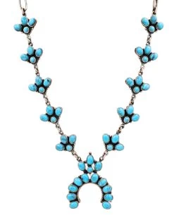 TURQUOISE BABY NAJA NECKLACE