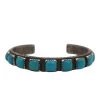 15 TURQUOISE SQUARES CUFF -Western Fashion 189 d4509729 eedb 4612 a5f7 be2d7aaa87c6