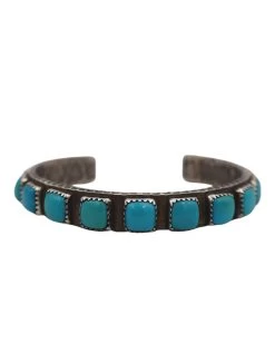 15 TURQUOISE SQUARES CUFF