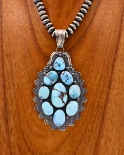 GOLDEN HILLS TURQUOISE PENDANT