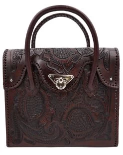 QUE CHULA DOS BOTONES CAFE VIEJO PURSE -Western Fashion 198 4cfa5419 c14d 4ba7 b2ee 718ac7fc1f77