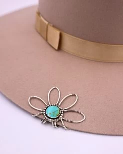 THE WINGED HEART GREEN TURQUOISE BRIM BLOOM CLIP 11 THE WINGED HEART GREEN TURQUOISE BRIM BLOOM CLIP -Western Fashion 199 08f5ad2a 3231 4e0a 9dff 909a3f95b97a