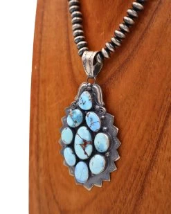 GOLDEN HILLS TURQUOISE PENDANT -Western Fashion 199 2e22cefb 1f6c 427d a5e7 6219504f87ac