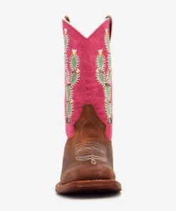 Macie Bean Prickled Pink Kids Boot -Western Fashion 2092 mk9132 02