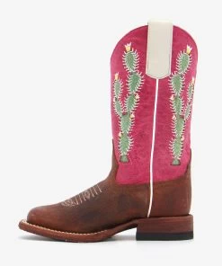 Macie Bean Prickled Pink Kids Boot -Western Fashion 2092 mk9132 03