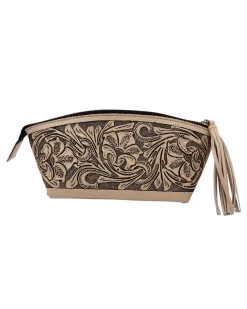 QUE CHULA CHICA CREAM COSMETIC BAG -Western Fashion 212 97f8ee81 4c74 4ec6 b82e 588c74bfd26d
