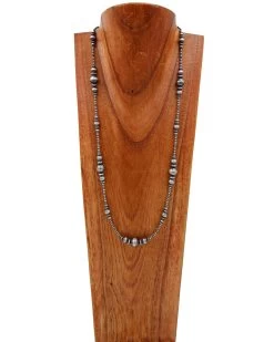 32" NAVAJO PEARL MIX BEADS NECKLACE -Western Fashion 215 0465c39b e679 42b8 8e77 9df998c8291f