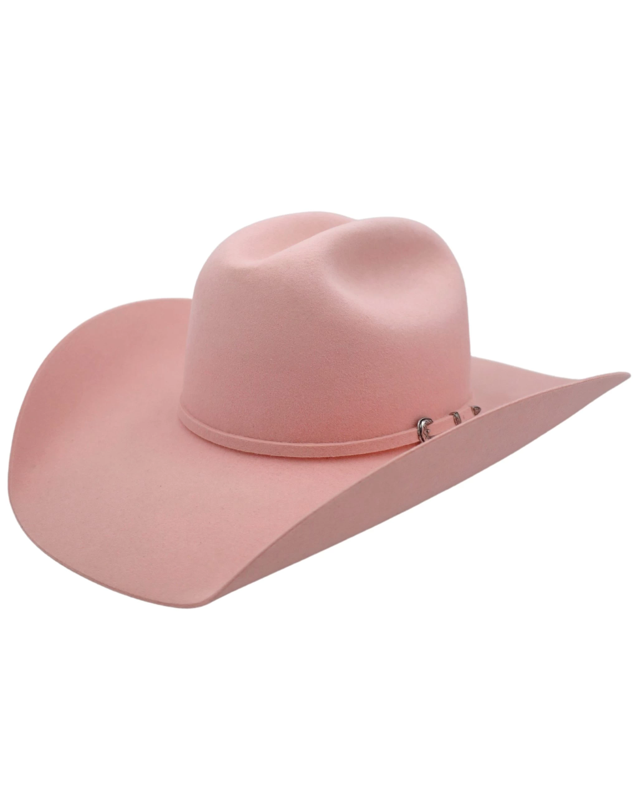RODEO KING WOMEN'S TICKLED PINK 7X PINK HAT