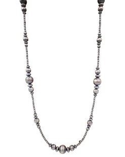 32" NAVAJO PEARL MIX BEADS NECKLACE -Western Fashion 217 d04dd0c1 3ea7 4073 8172 b9aa150721f8