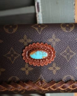 LEATHER AND VODKA TWIN POCHETTE CAMEL 20CT KINGMAN TURQUOISE BAG -Western Fashion 218 1f75e69d 33d5 4752 99ab 477b3101aa28