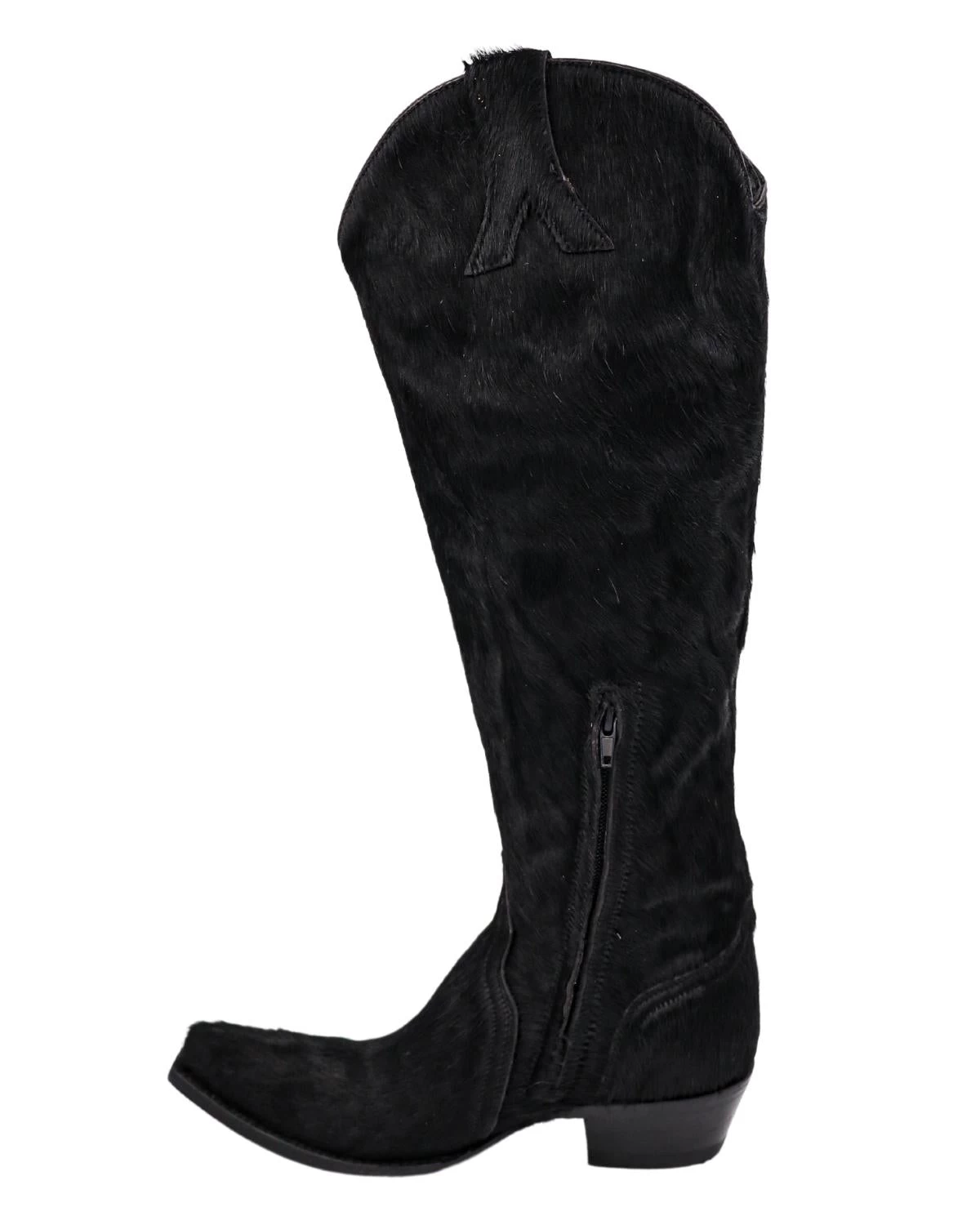 OLD GRINGO WOMEN'S MAYRA HAIR ON HIDE BLACK RELAXED BOOT 4 OLD GRINGO WOMEN'S MAYRA HAIR ON HIDE BLACK RELAXED BOOT - Image 2