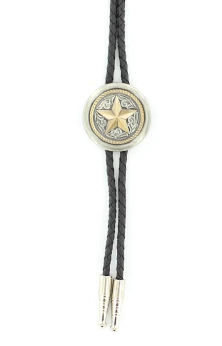 GOLD STAR BOLO TIE 3 GOLD STAR BOLO TIE