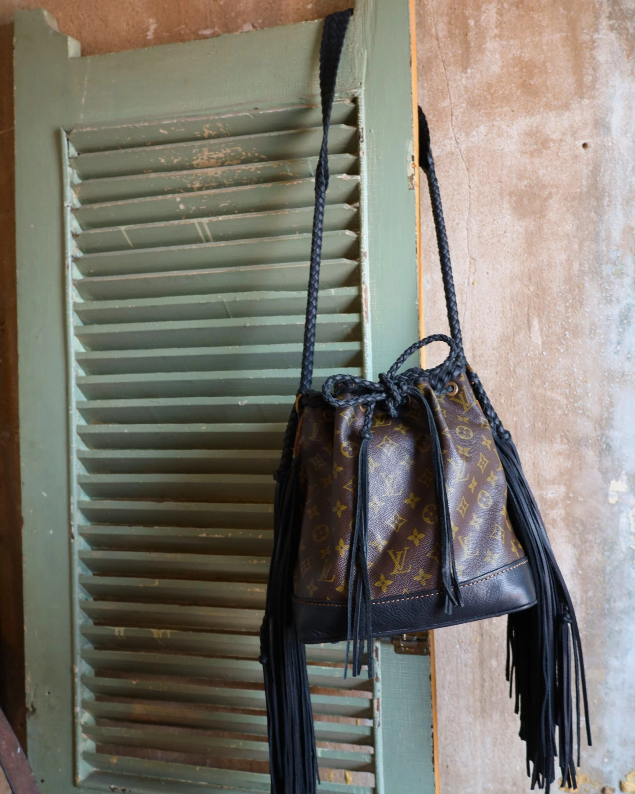 LEATHER AND VODKA NOE NOIR FRINGE BAG 5 LEATHER AND VODKA NOE NOIR FRINGE BAG - Image 3